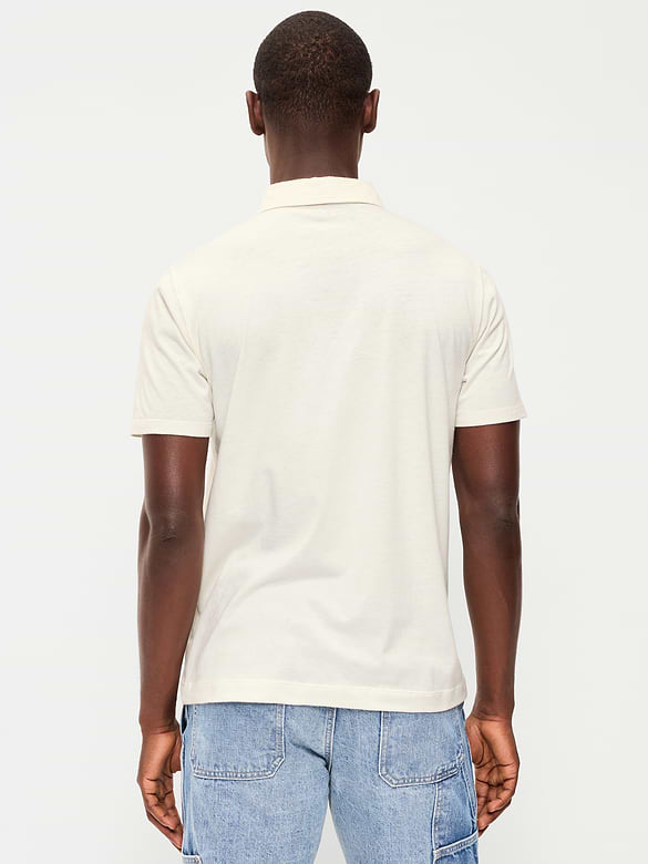 Polo en jersey coupe classique