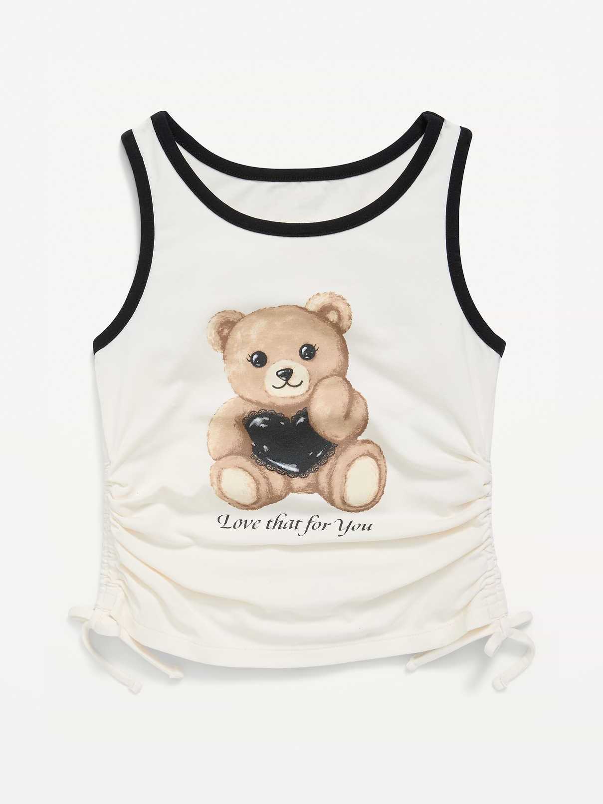 Image number 2 showing, Side-Ruched Tank Top for Girls