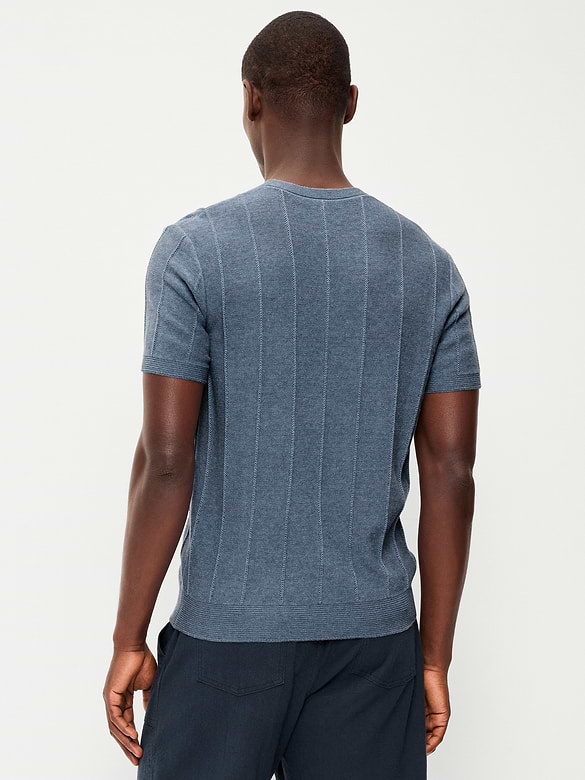 T-shirt en tricot décontracté