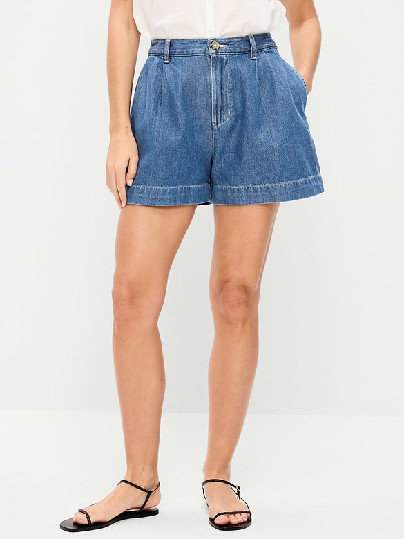 High-Waisted OGC Chino Shorts -- 4-inch inseam