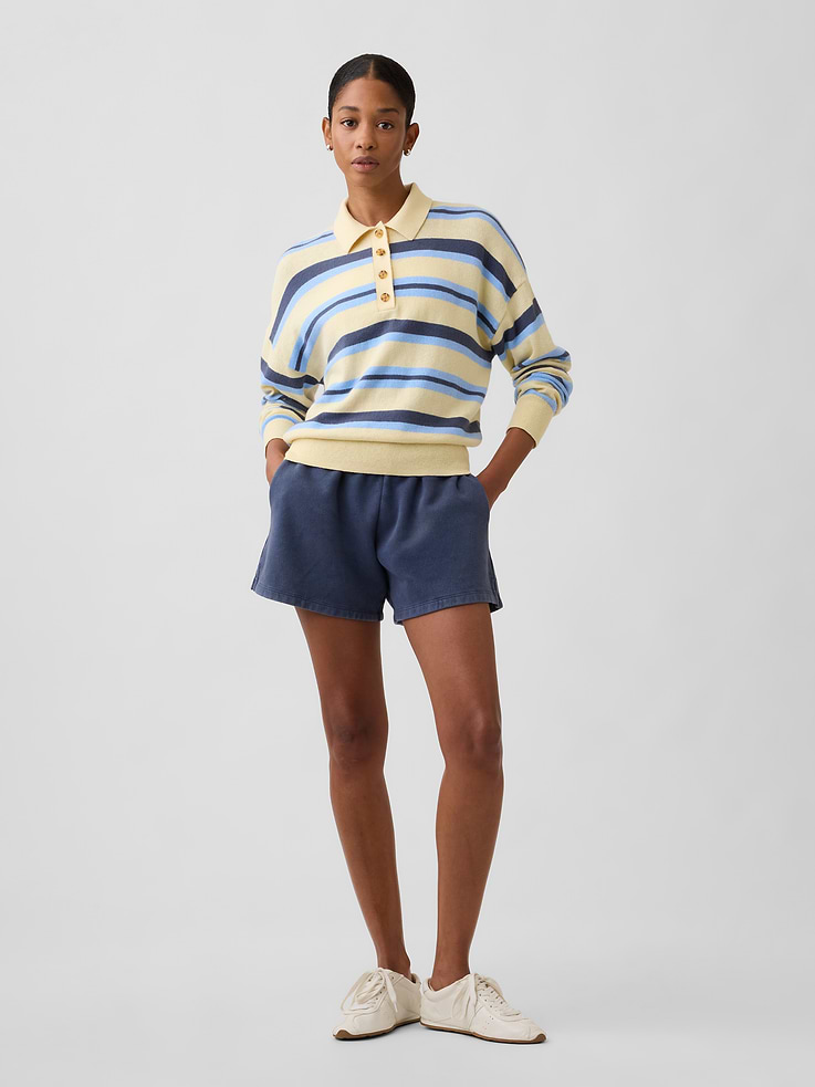Image number 3 showing, CashSoft Relaxed Sweater Polo Shirt