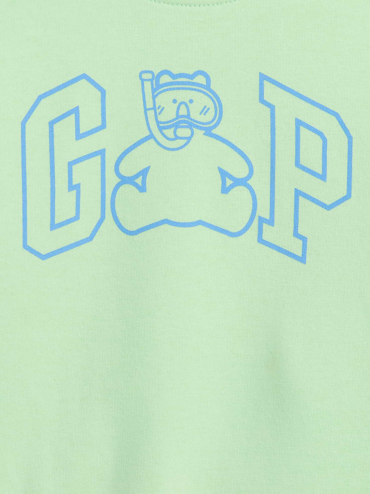 Image number 3 showing, babyGap Logo Relaxed Crewneck Sweatshirt