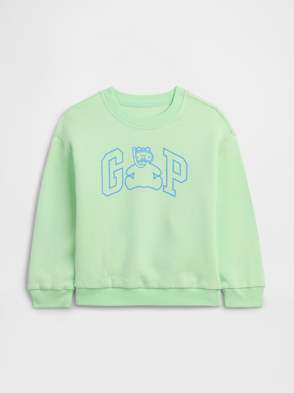 babyGap Relaxed Logo Crewneck Sweatshirt