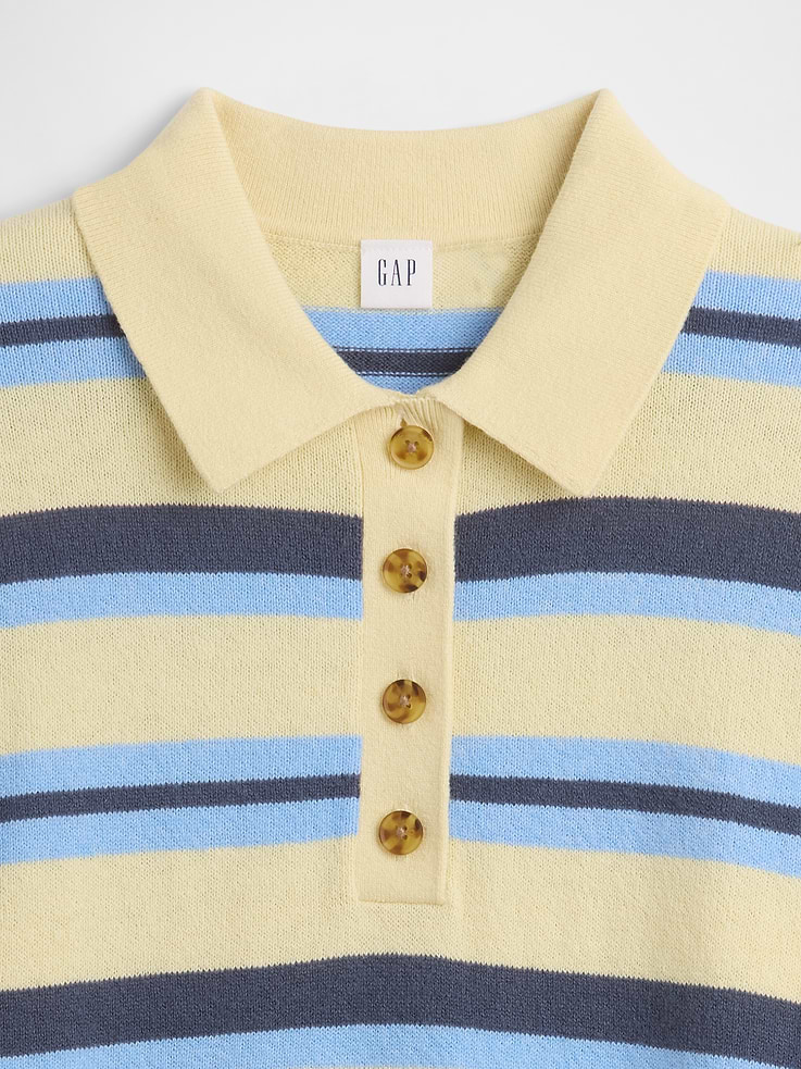 Image number 4 showing, CashSoft Relaxed Sweater Polo Shirt