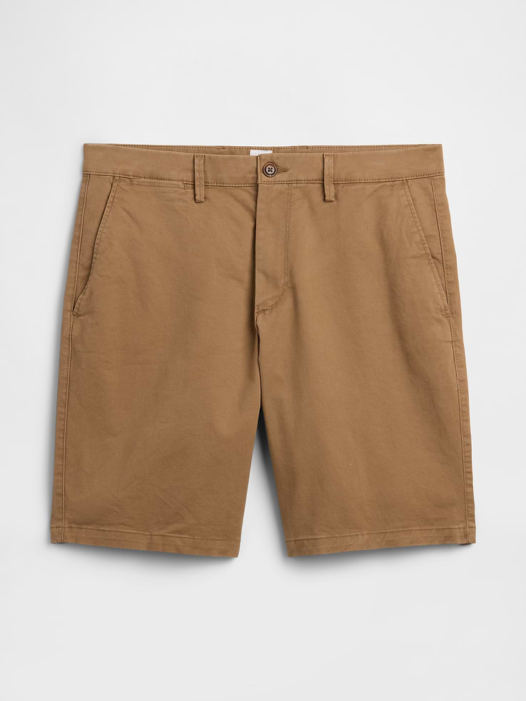 Image number 6 showing, 9" Essential Khaki Shorts