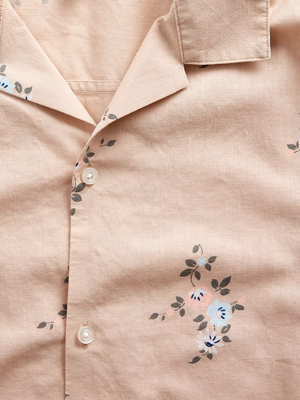 Linen-Blend Vacay Shirt in Standard Fit