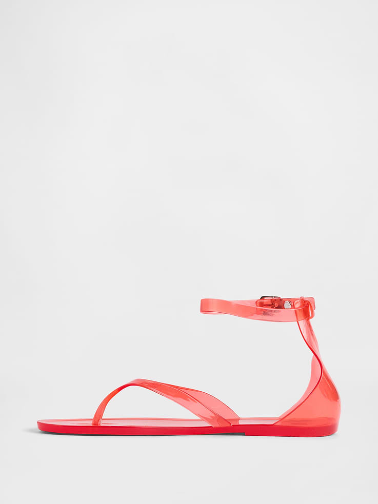 Image number 4 showing, Jelly Thong Sandals