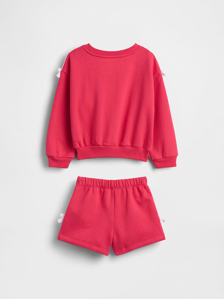 Image number 3 showing, Baby & Toddler VintageSoft Bow Logo Sweat Set