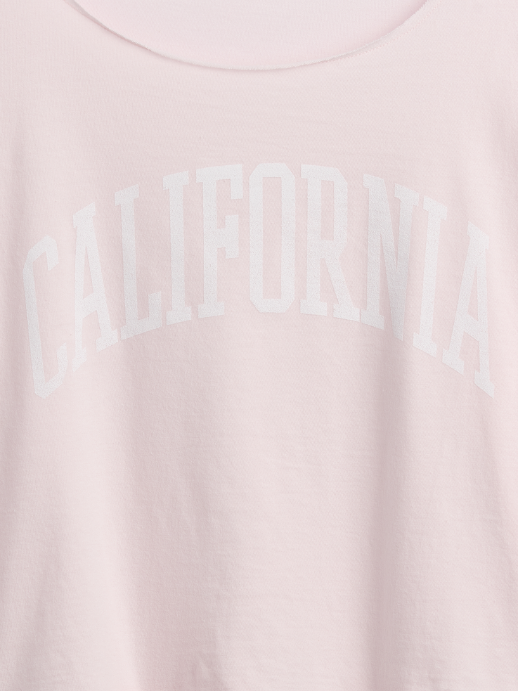 Image number 4 showing, Kids Oversized Wide-Neck T-Shirt