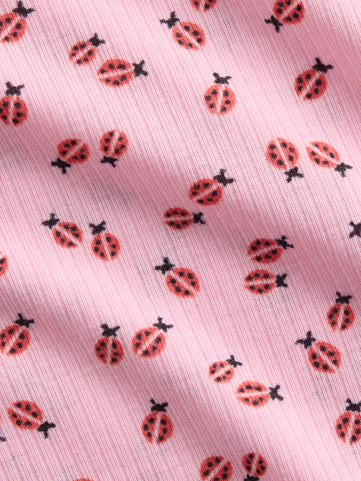 Image number 4 showing, Kids Recycled Rib PJ Short Set