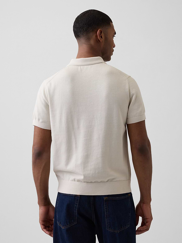 Classic Polo Sweater