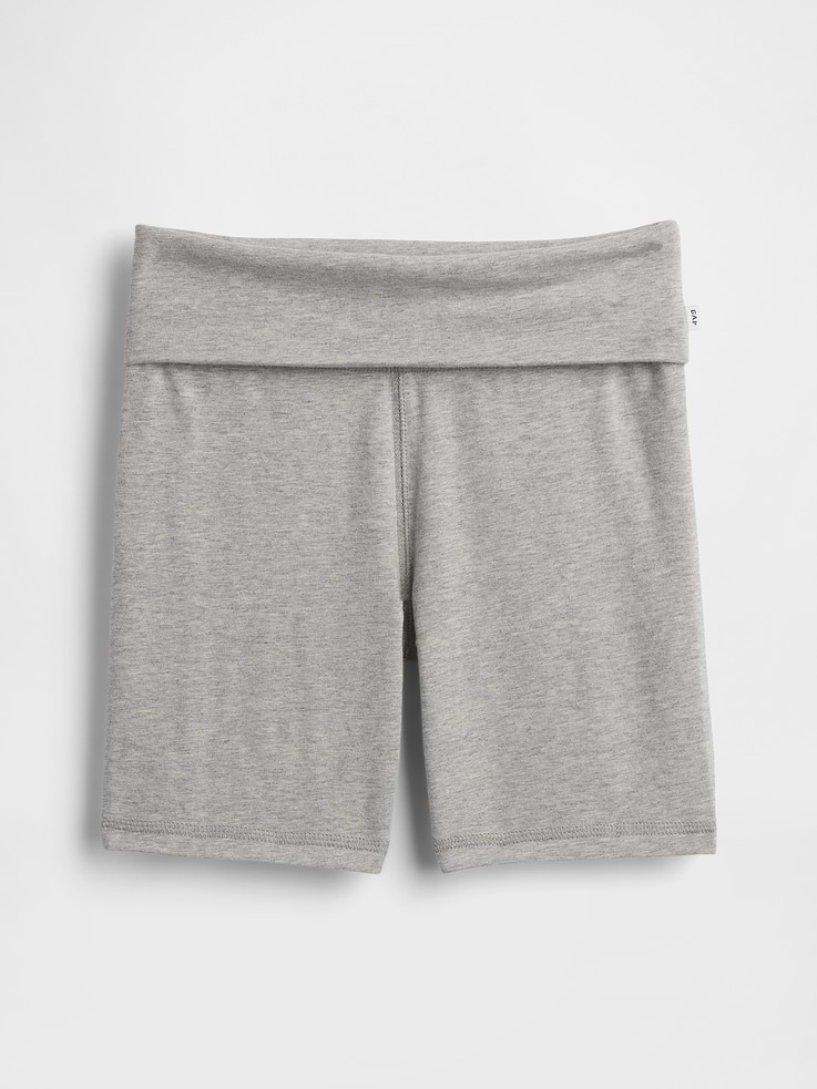 Image number 2 showing, Kids Foldover Bike Shorts