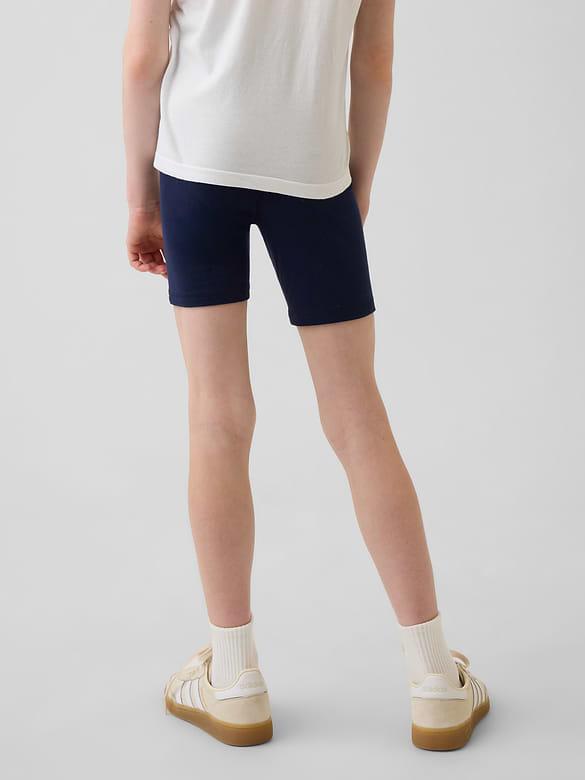 Kids Foldover Bike Shorts