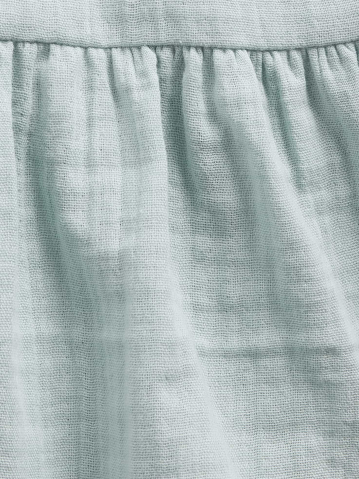 Image number 5 showing, Kids Cotton Gauze Tiered Tank Top