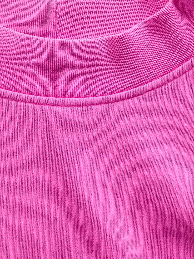 Image number 4 showing, VintageSoft Oversized Mockneck Tunic Sweatshirt