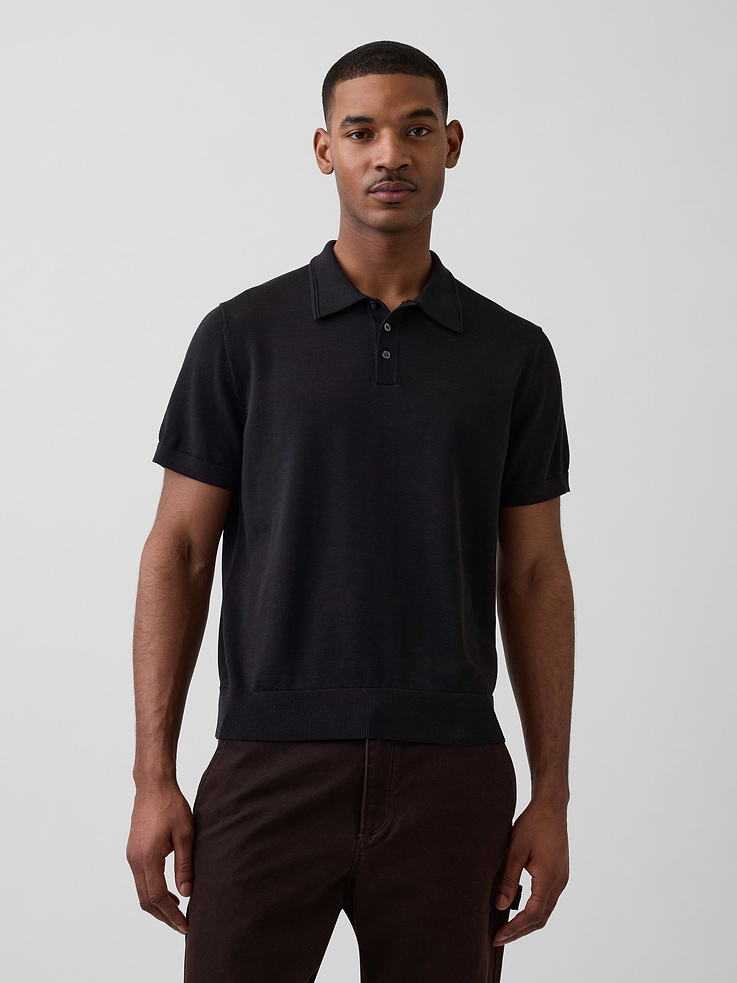 Image number 1 showing, Classic Polo Sweater