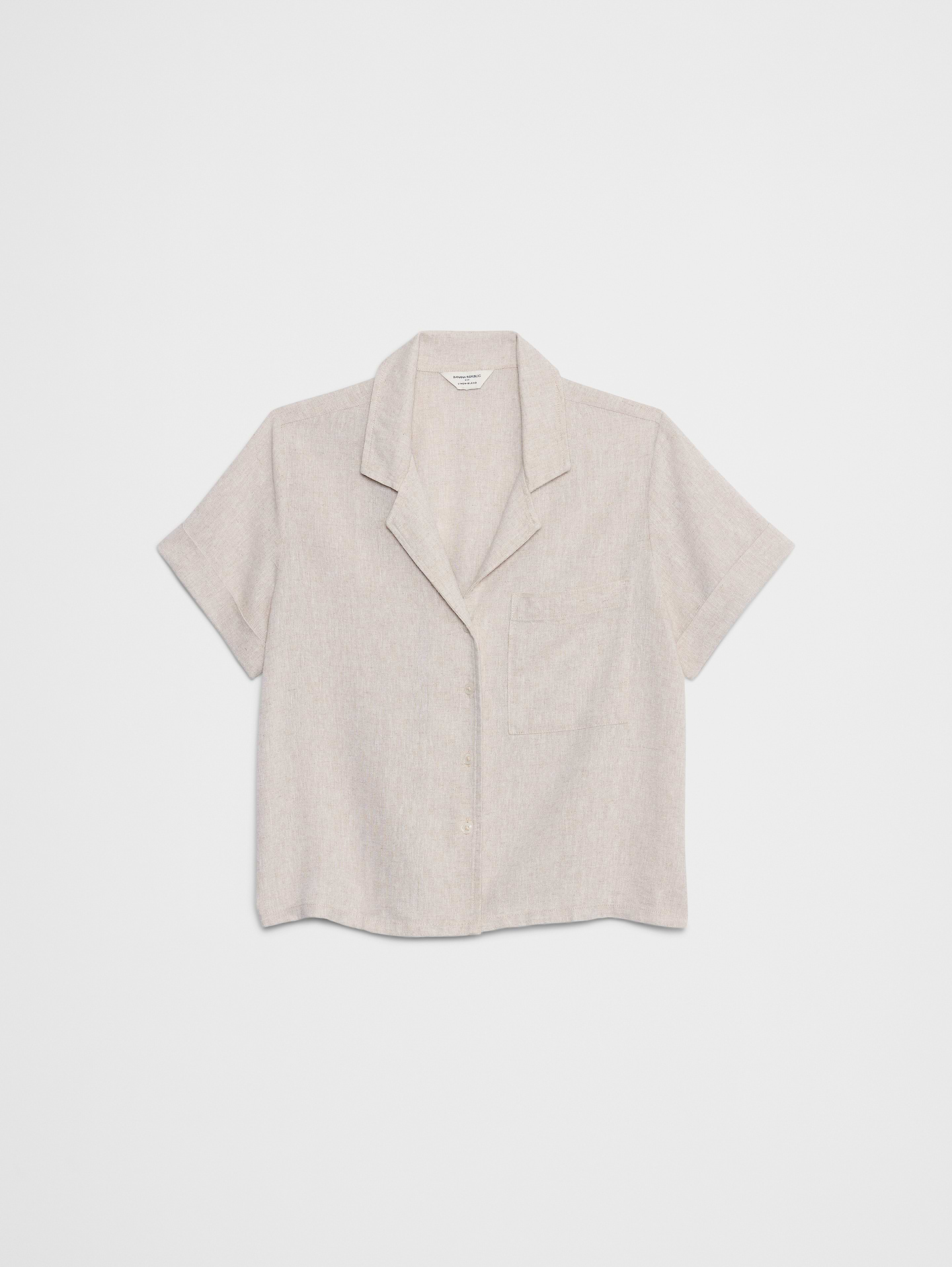 Image number 4 showing, Linen-Blend Shirt