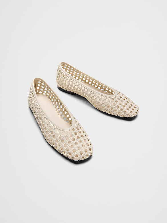 Woven Ballet Flats