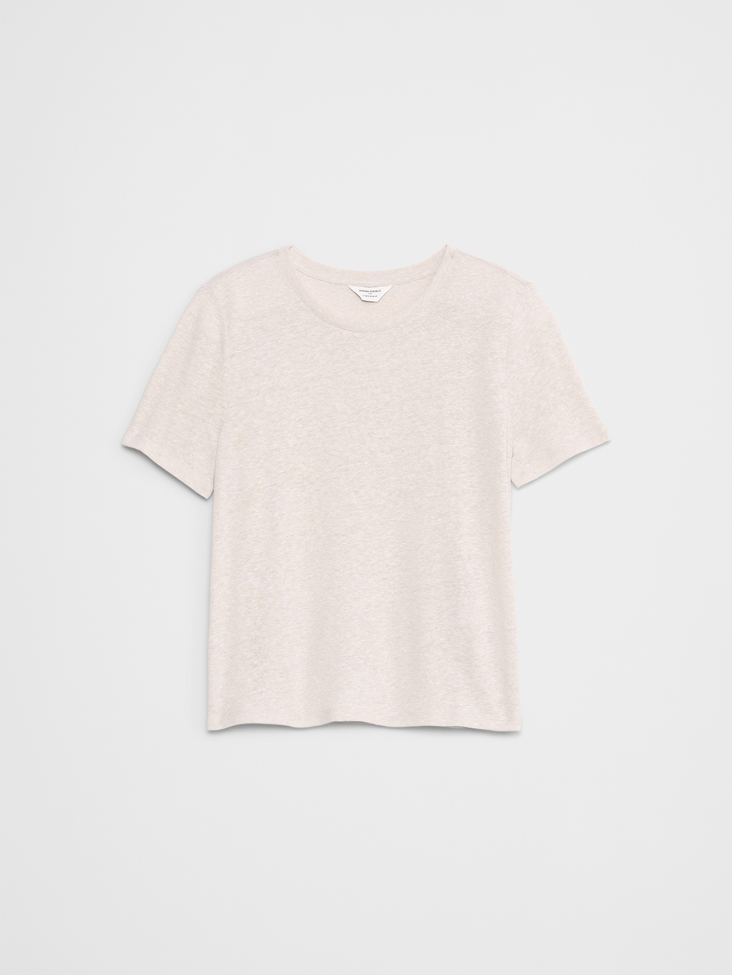 Image number 4 showing, Linen-Blend T-Shirt