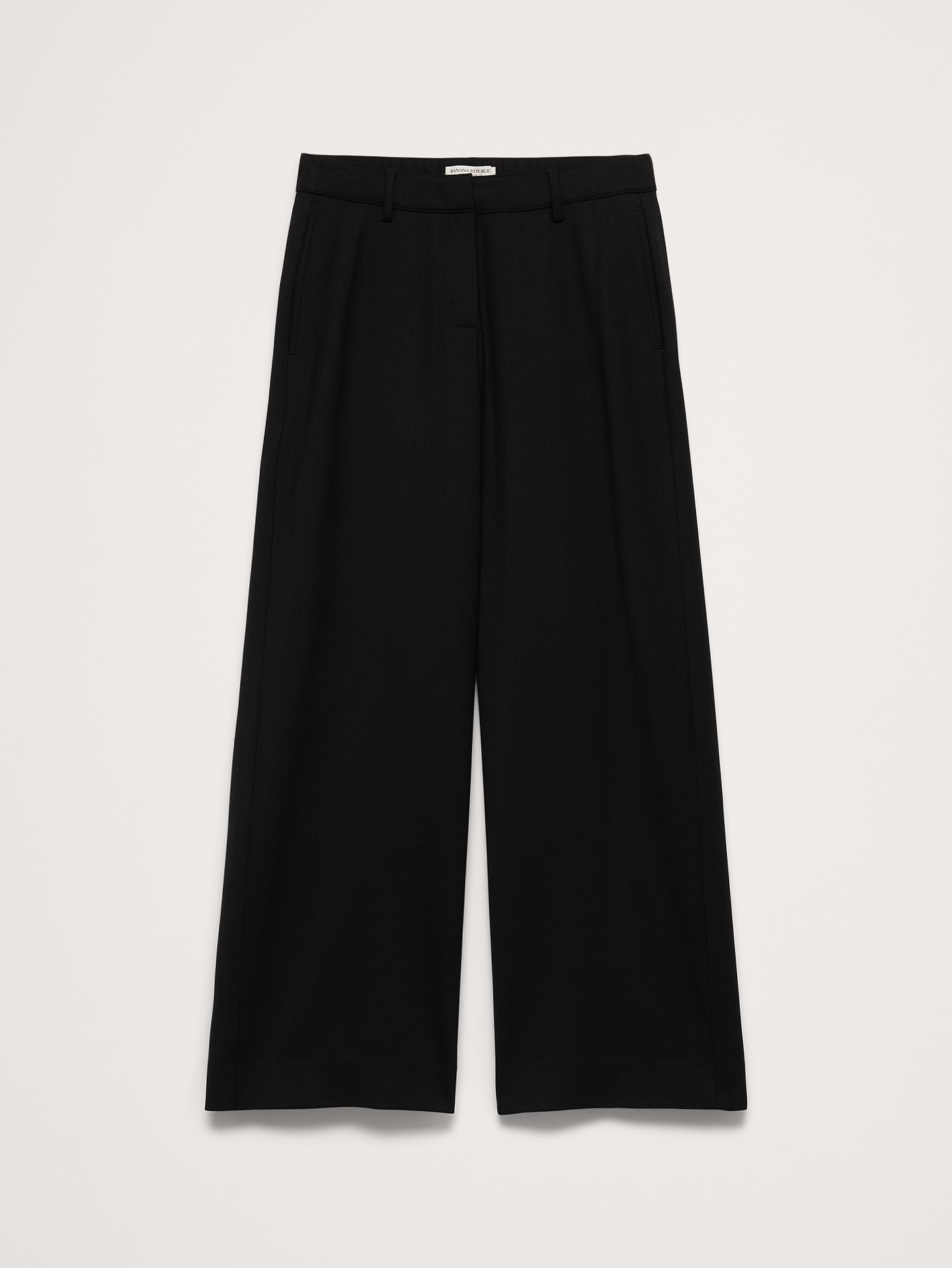 L'image numéro 4 présente Le pantalon à jambe large de tous les jours en laine italienne