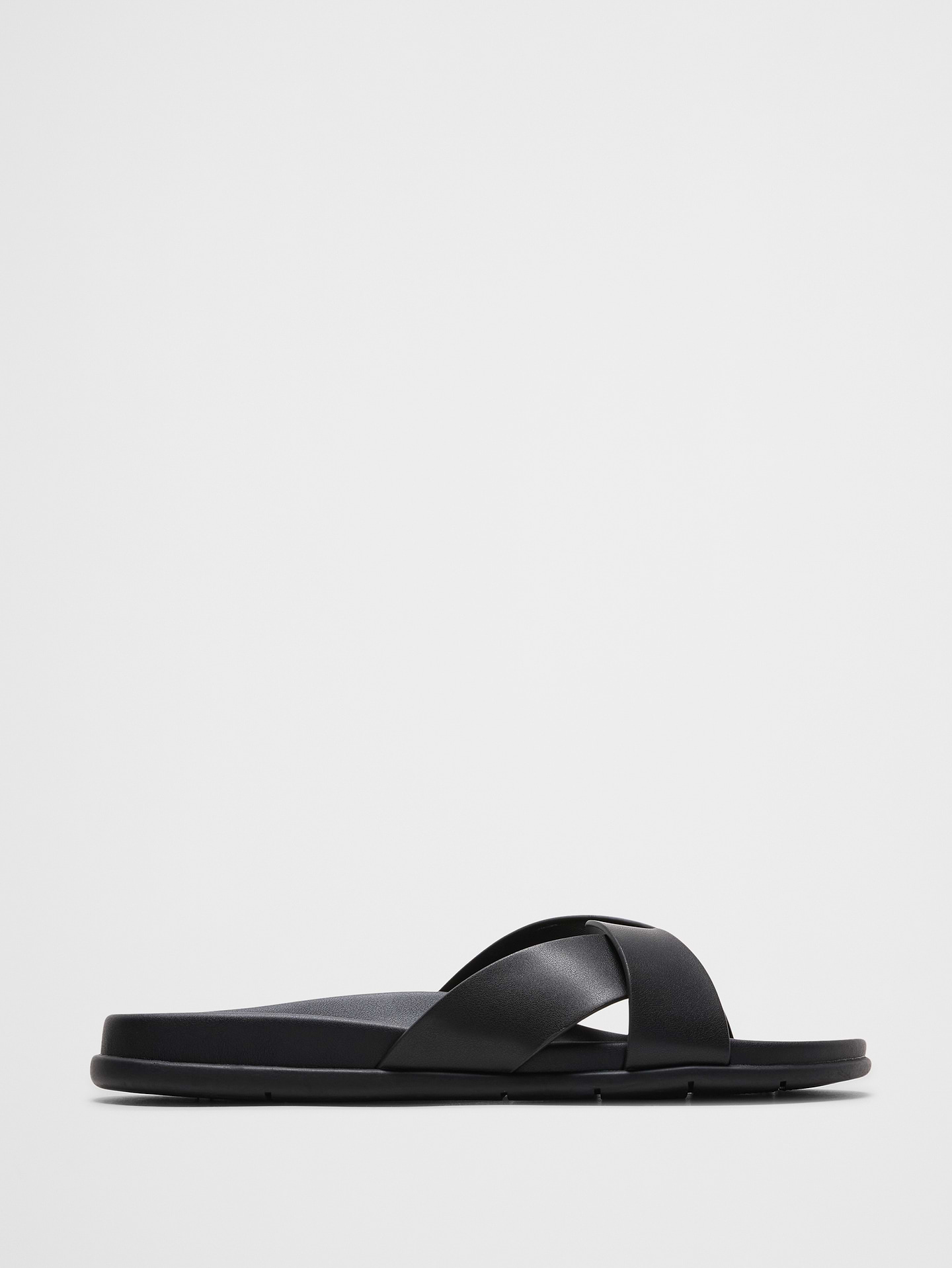 Image number 1 showing, Vegan Leather Sandal