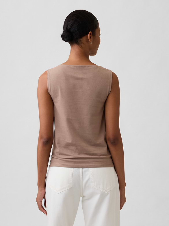 Boatneck Tank Top