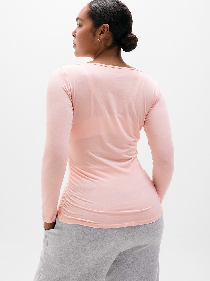 Image number 6 showing, Move With Ease Boatneck Top