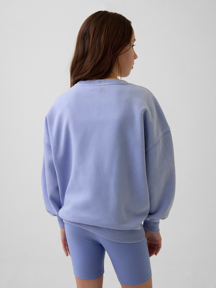 Image number 3 showing, Kids VintageSoft Oversized Tunic Sweatshirt
