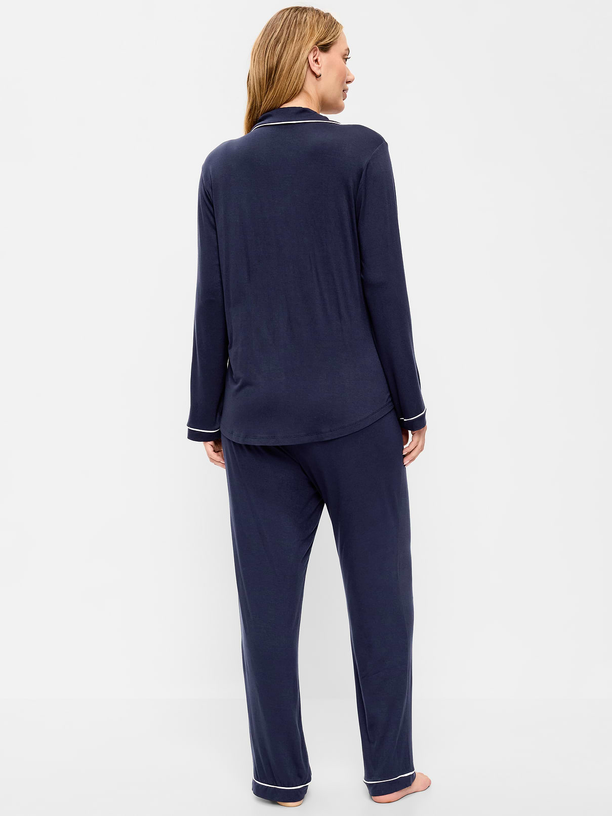 Image number 3 showing, Maternity Classic Pajama Set