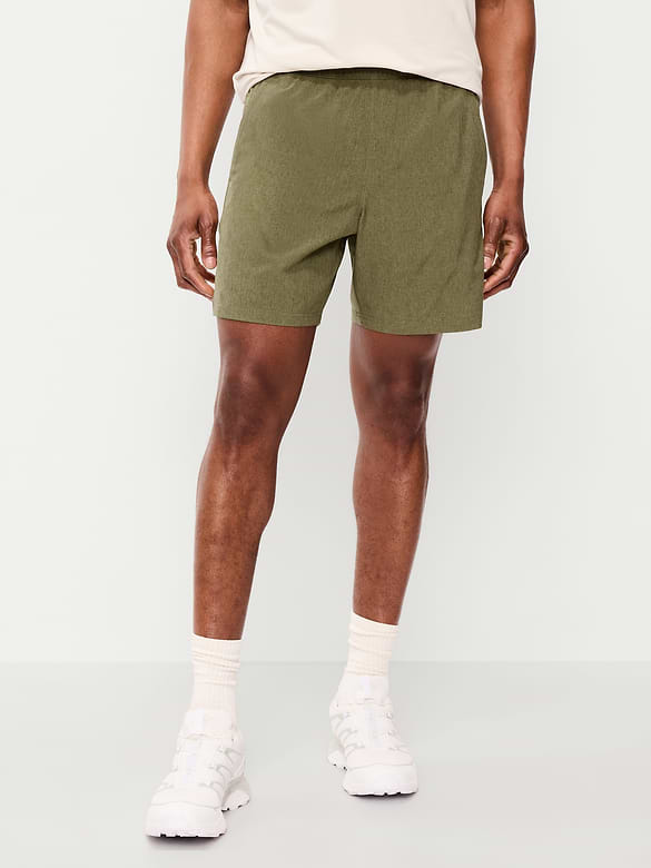 StretchTech Woven Workout Shorts -- 7-inch inseam
