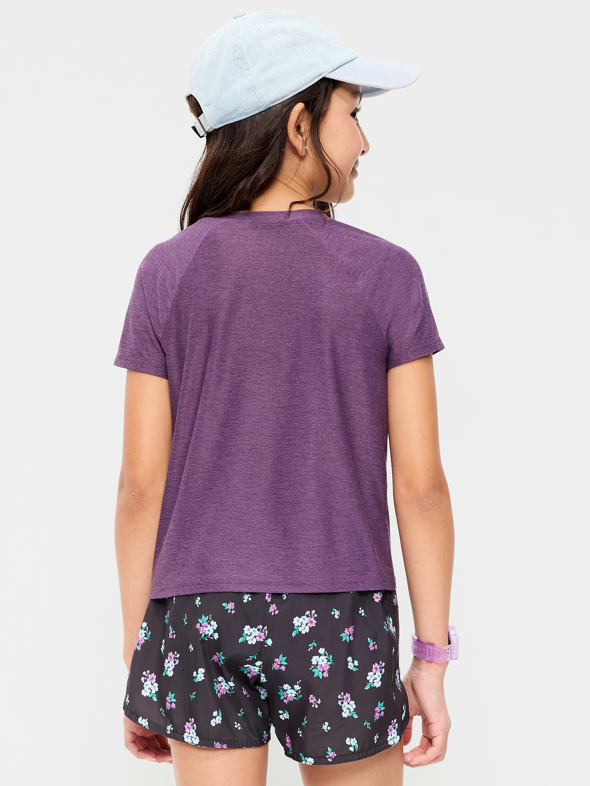 Image 2 of 5, CloudMotion Short-Sleeve T-Shirt for Girls