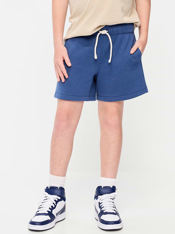 Short de jogging en molleton qui tombe au-dessus du genou pour garçon
