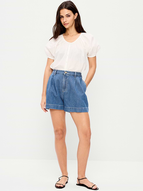 High High-Waisted OGC Chino Shorts -- 4-inch inseam on clearance at Old Navy — 52% off