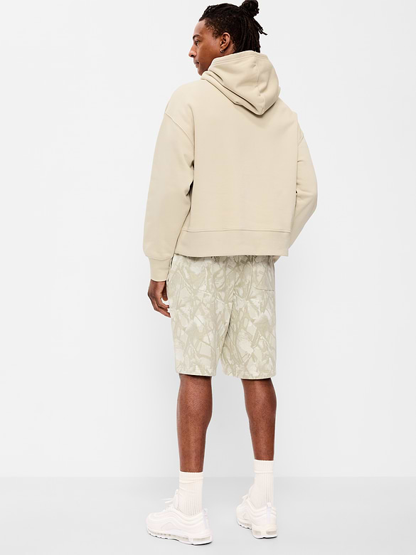 Baggy Fleece Sweat Shorts -- 10-inch inseam