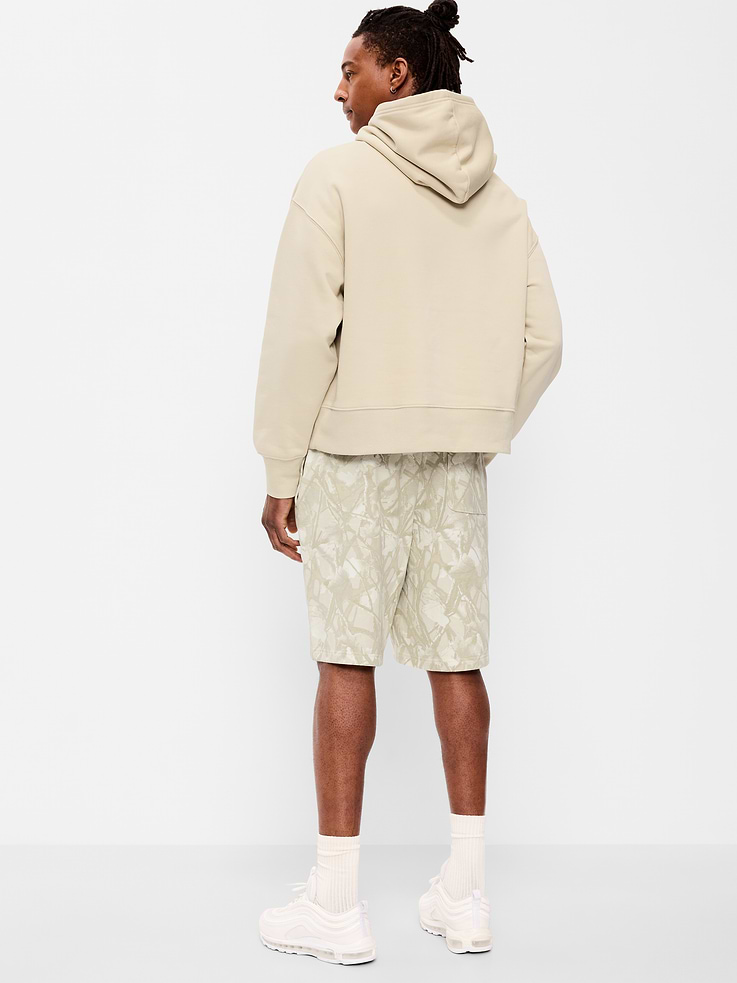 Image number 3 showing, Baggy Fleece Sweat Shorts -- 10-inch inseam