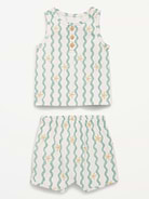 Image number 2 showing, Henley Tank Top and Shorts Set for Baby