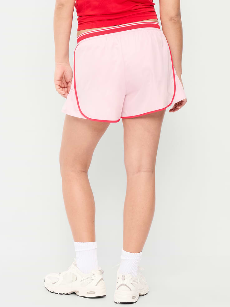 Image number 6 showing, Mid-Rise StretchTech Run Shorts -- 3-inch inseam