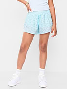 Image 1 of 5, high rise, wide elasticized waistband, flowy exterior short, built-in biker short, Product #880692