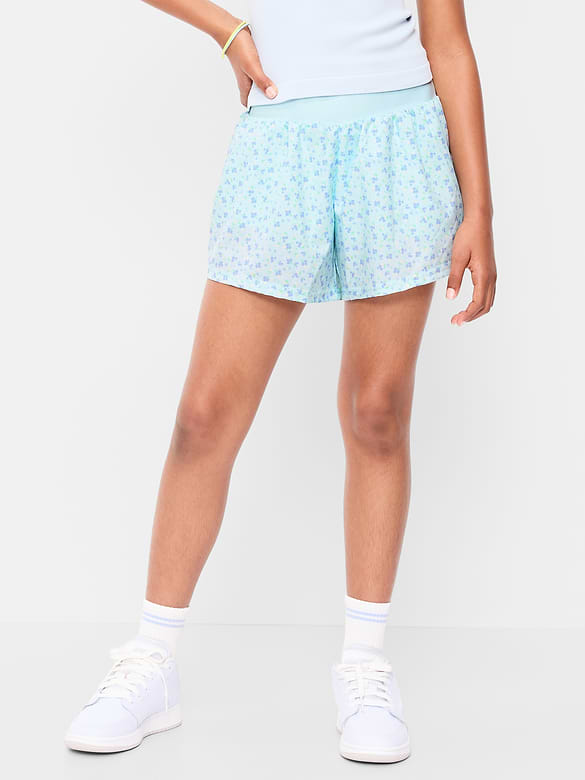 Short StretchTech Performance à taille haute pour fille