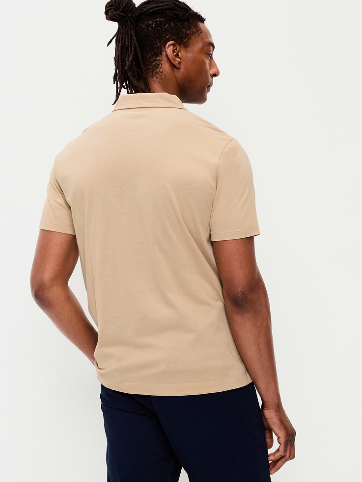L'image numéro 2 présente Polo en jersey coupe classique