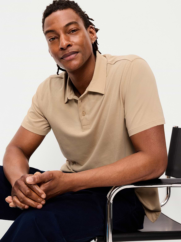 Classic Fit Jersey Polo