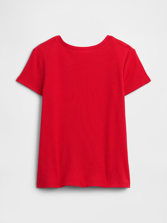 babyGap Ribbed Crewneck T-Shirt