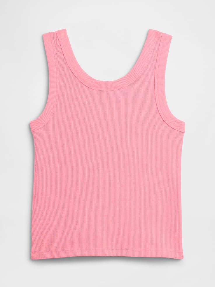Image 2 of 4, Kids Ribbed Tank Top