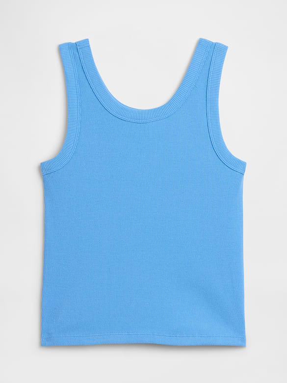 Kids Ribbed Tank Top