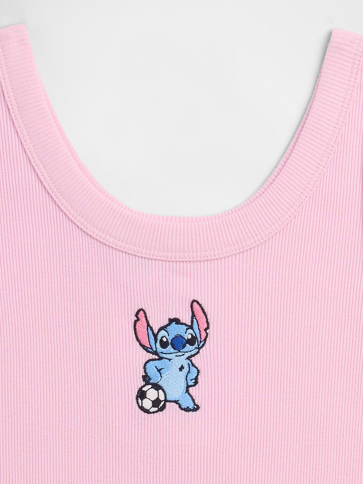 Image number 3 showing, GapKids × Disney Lilo and Stitch Ribbed Tank Top
