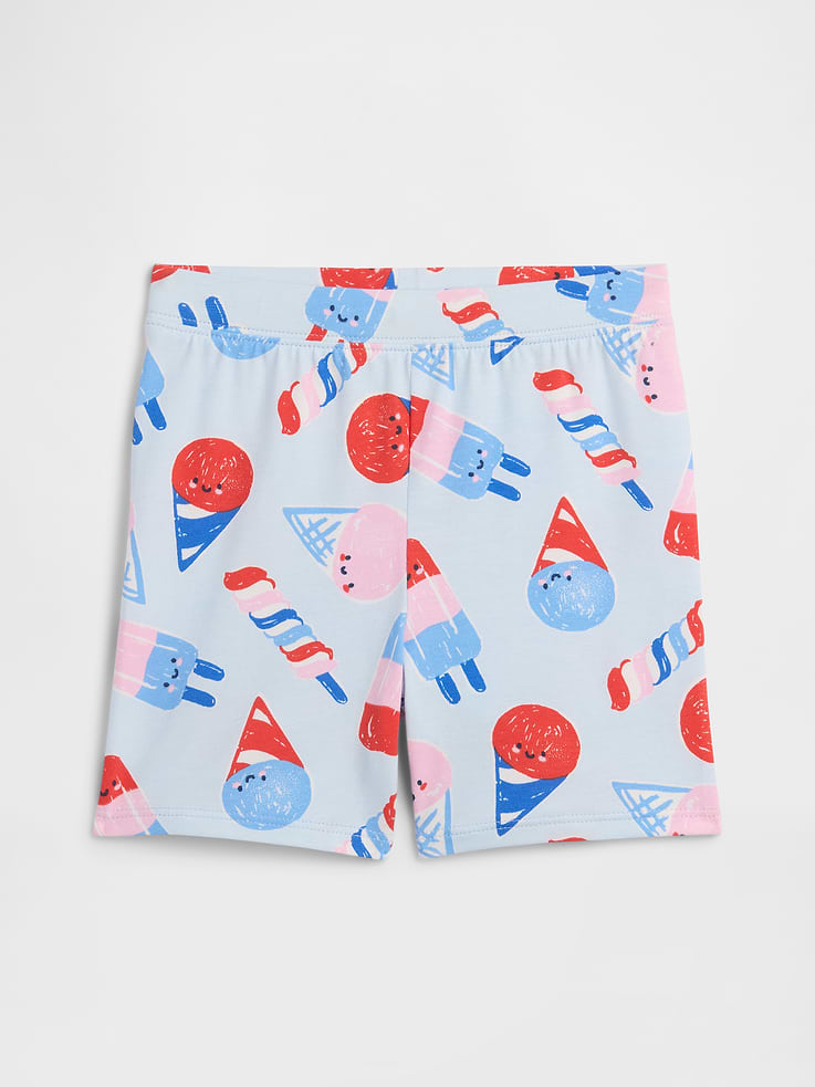 Image number 1 showing, babyGap Pull-On Stretch Jersey Bike Shorts