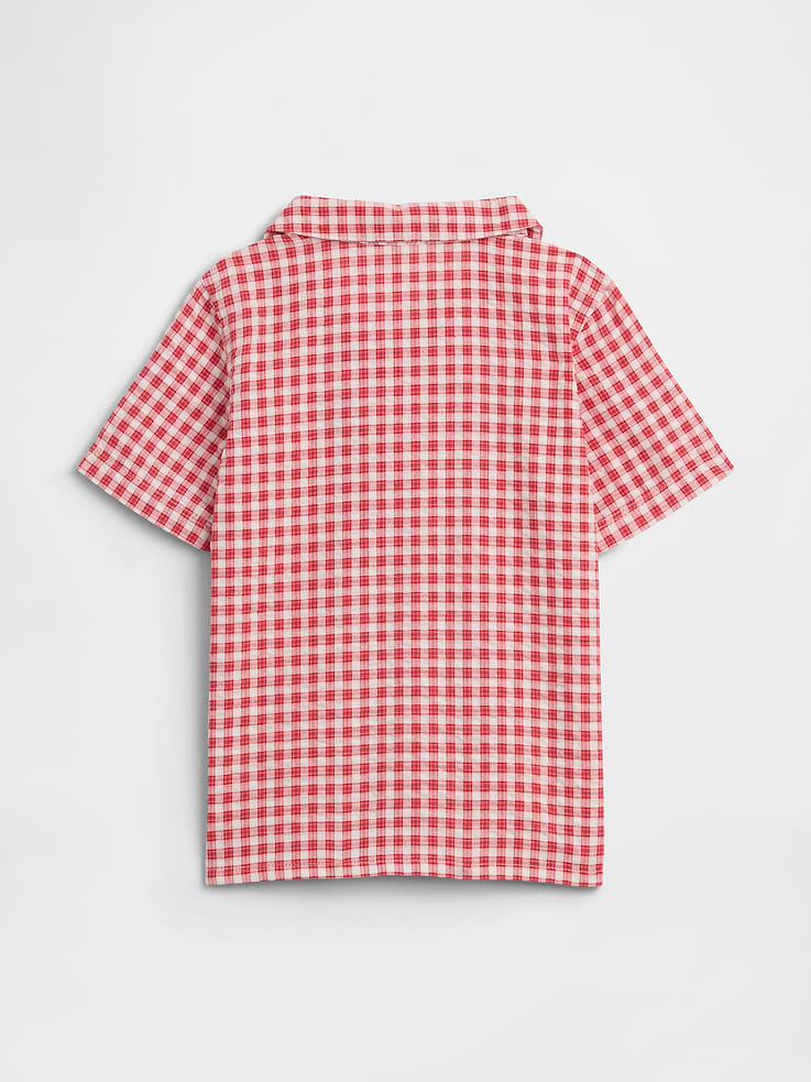 Image number 2 showing, babyGap Brannan Bear Seersucker Vacay Shirt