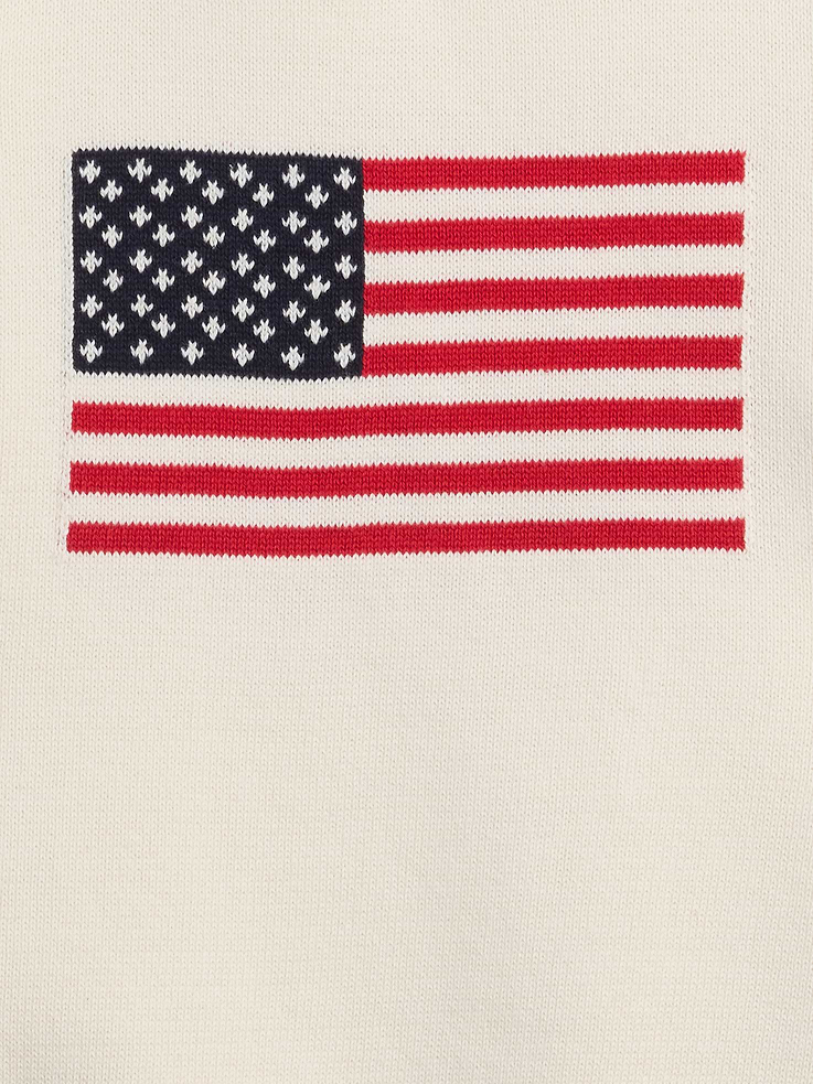 Image number 3 showing, babyGap Americana Crewneck Sweater