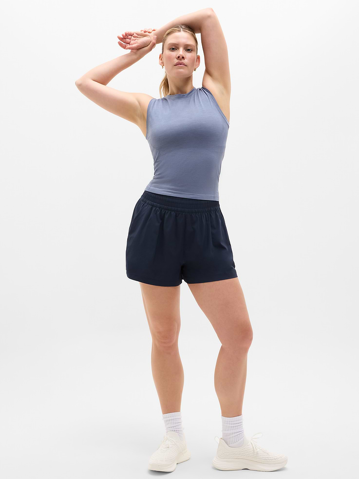 Image number 5 showing, Weekender High Rise 3" Run Short