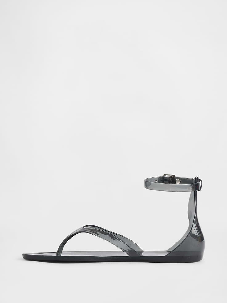 Image number 4 showing, Jelly Thong Sandals